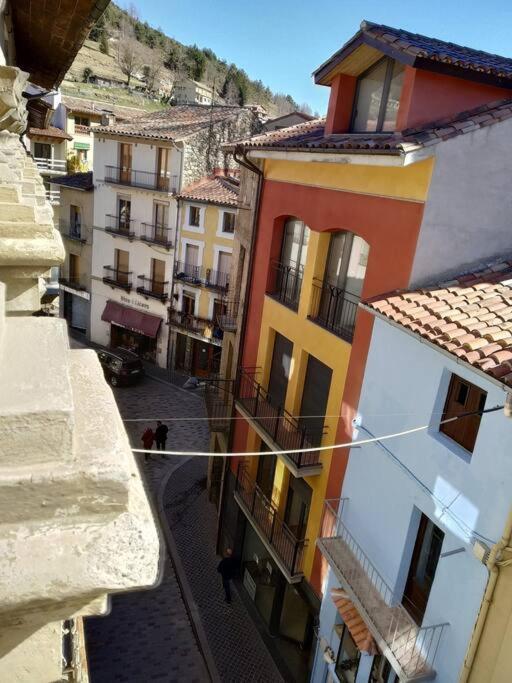 Apartamento Centrico Con Vistas! Camprodon Bagian luar foto
