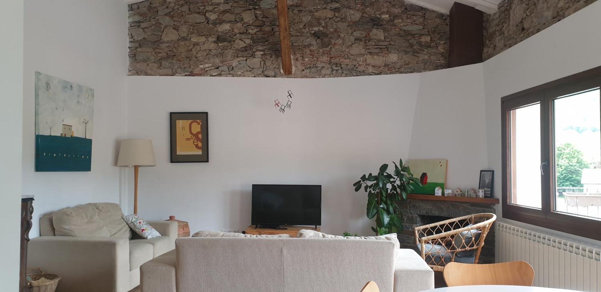 Apartamento Centrico Con Vistas! Camprodon Bagian luar foto